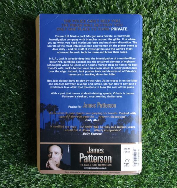 Private – James Patterson and Maxine Paetro secondhand book