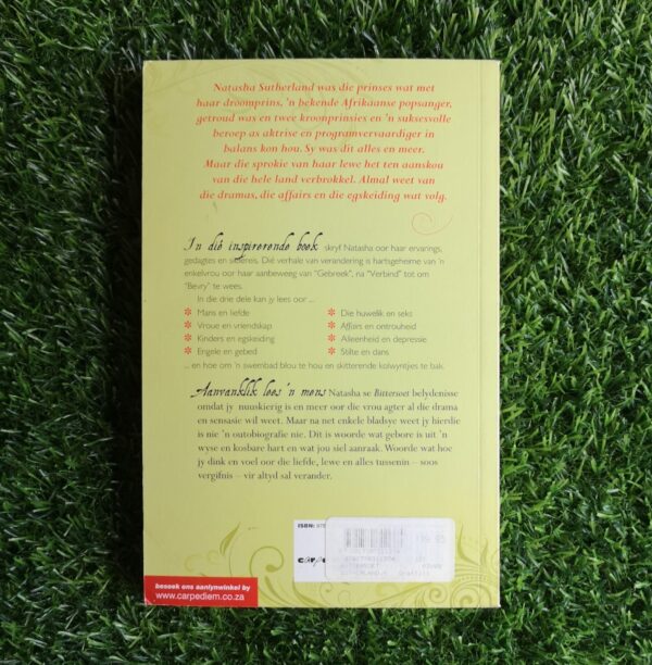 Bittersoet – Natasha Sutherland secondhand book