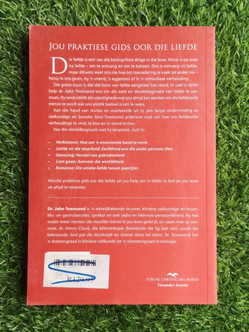Leef In Liefde – John Townsend secondhand book