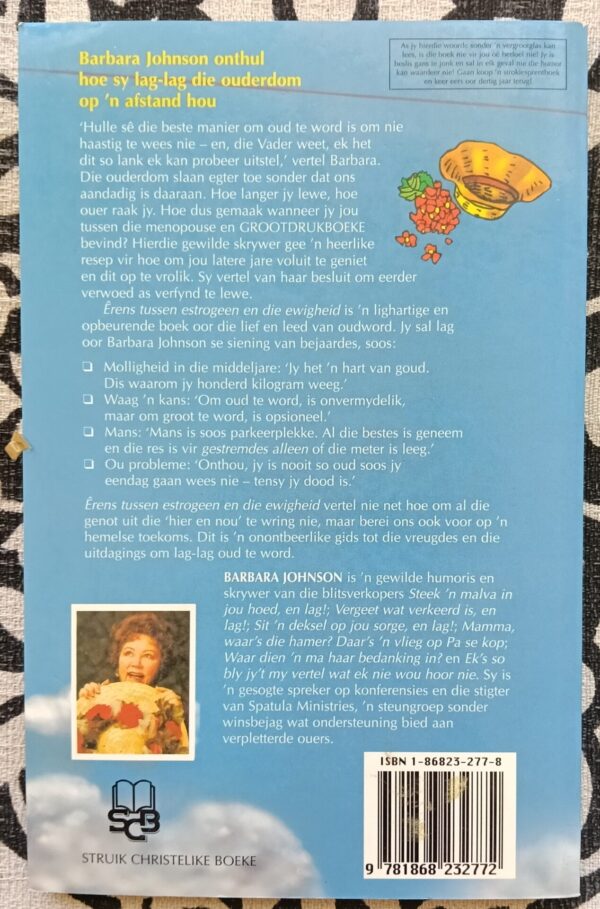 Erens tussen estrogeen en die ewigheid – Barbara Johnson secondhand book