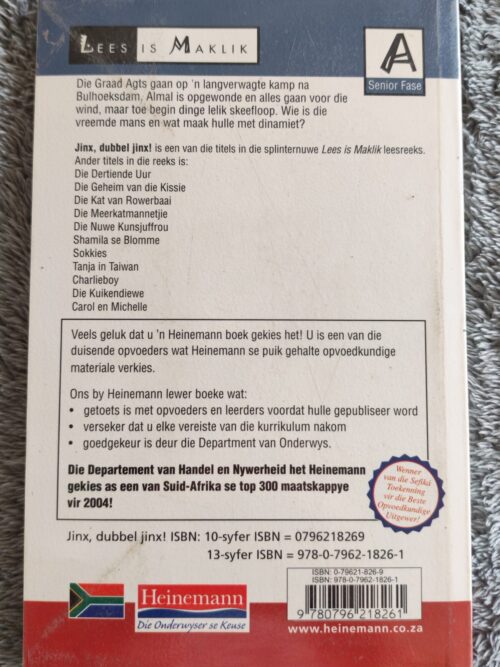 Jinx, Dubbel Jinx! – Alicia Erasmus secondhand book