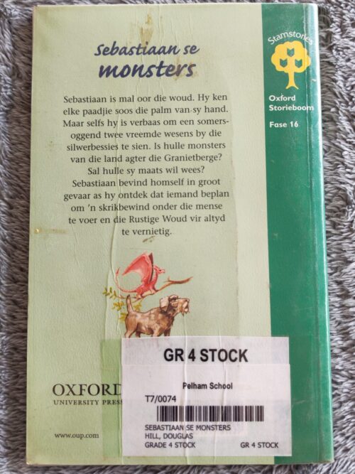 Sebastiaan Se Monsters – Douglas Hill secondhand book