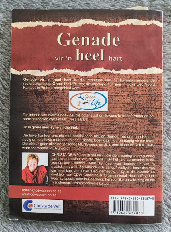 Genade Vir ‘n Heel Hart – Christa De Wet secondhand book