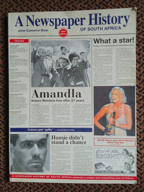 A Newspaper History Of South Africa – John Cameron-Dow secondhand book