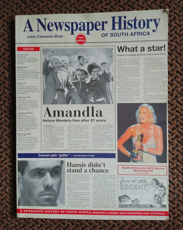 A Newspaper History Of South Africa – John Cameron-Dow secondhand book