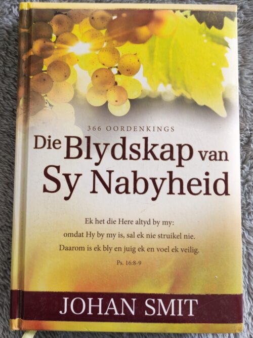 Die Blydskap Van Sy Nabyheid – Johan Smit secondhand book