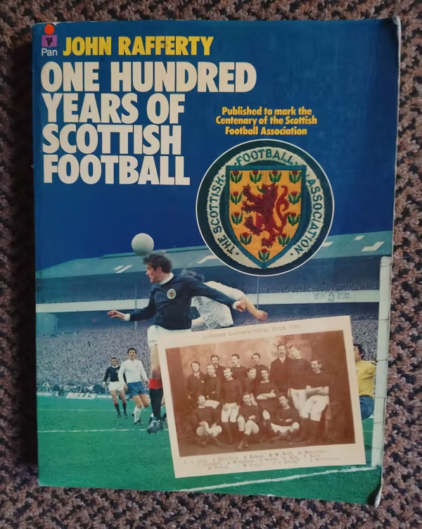 One Hundred Years Of Scottish Football – John Rafferty secondhand book