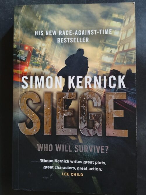Siege – Simon Kernick secondhand book