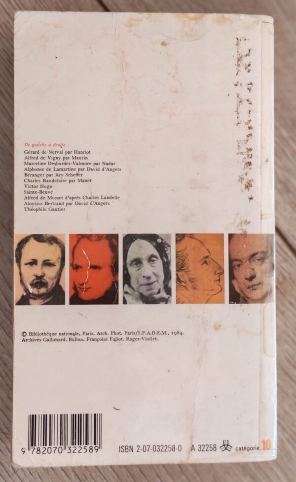 Anthologie De La Poésie Française Du XIXe Siècle – Various (French) secondhand book