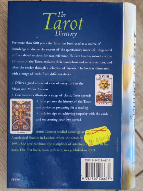 The Tarot Directory – Annie Lionnet secondhand book
