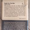 Death On The Nile – Agatha Christie secondhand book
