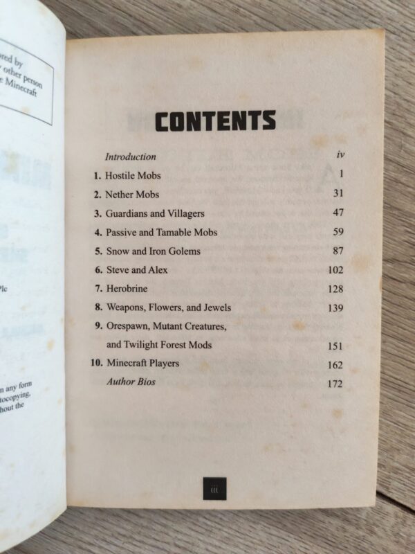 Hilarious Jokes For Minecrafters – Michele C. Hollow, Jordan P. Hollow, Steven M. Hollow secondhand book