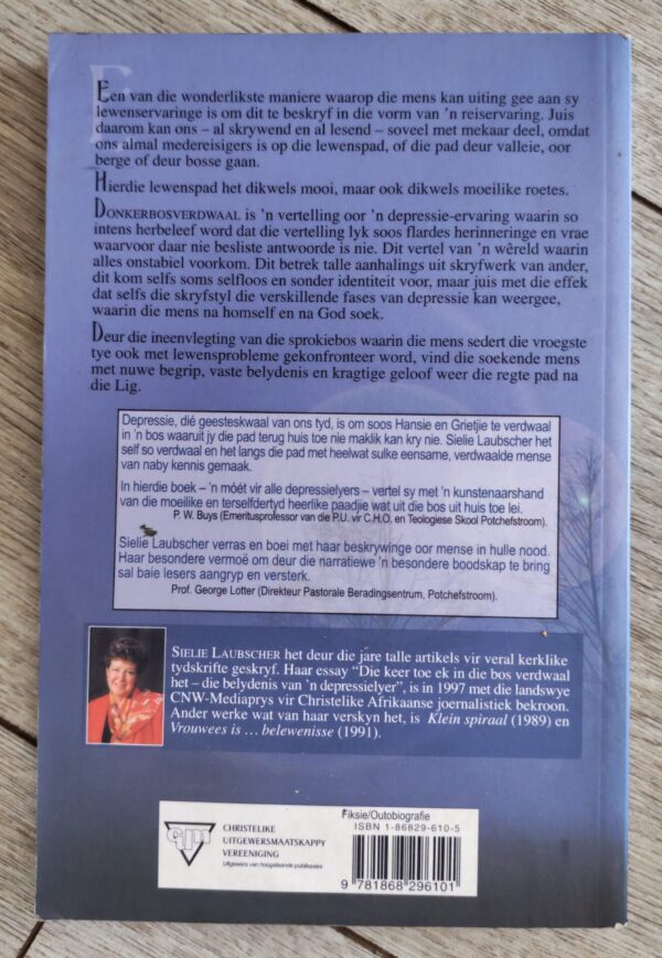 Donker Bos Verdwaal: Belydenis Van ‘n Depressielyer – Sielie Laubscher secondhand book