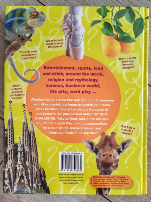 Amazing Quiz Challenge – Reader’s Digest secondhand book