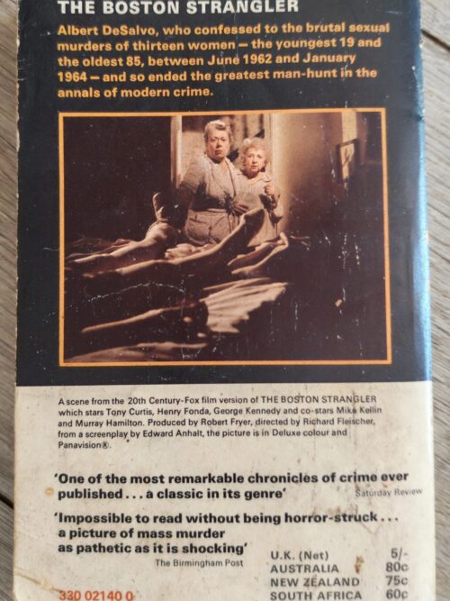 The Boston Strangler – Gerold Frank secondhand book