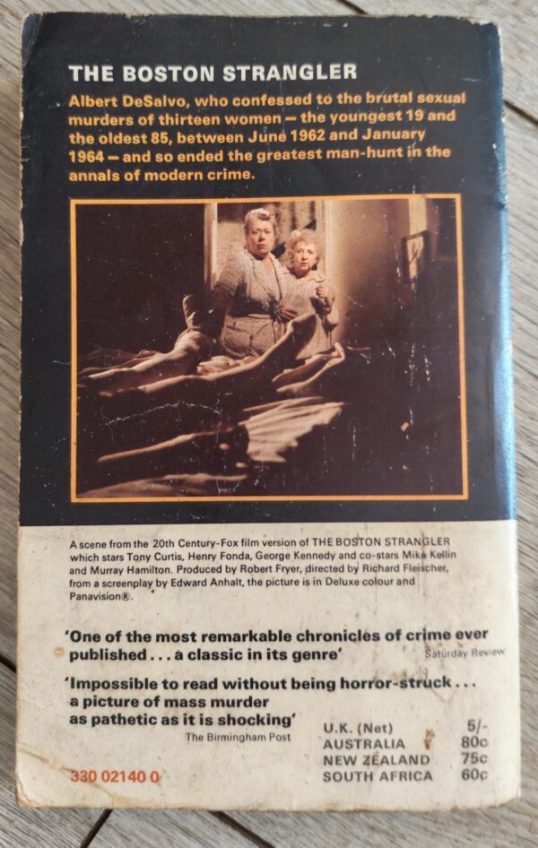 The Boston Strangler – Gerold Frank secondhand book