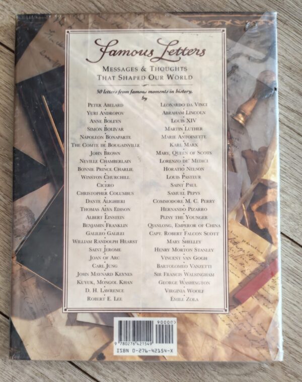 Famous Letters – Frank McLynn secondhand book