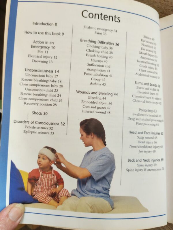 First Aid For Babies And Children Fast – Vivien J. Armstrong secondhand book