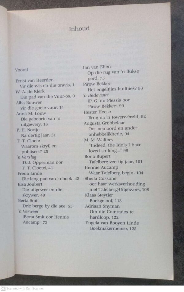 In Ons Goeie Boekies — Danie Botha secondhand book