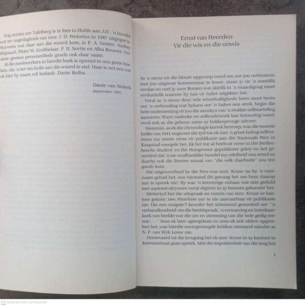 In Ons Goeie Boekies — Danie Botha secondhand book