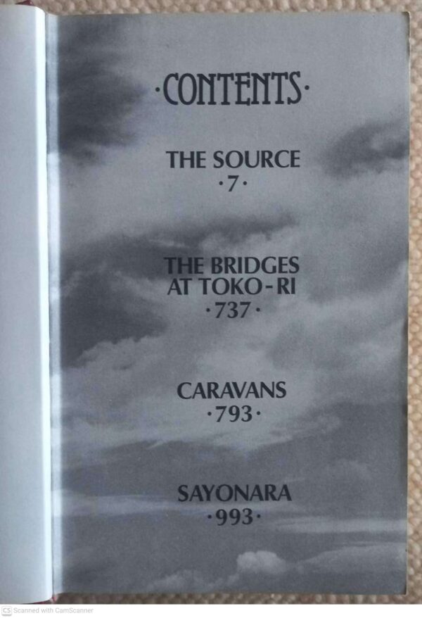 James Michener Omnibus 5 James Michener Omnibus: The Source | The Bridges At Toko-Ri | Caravans | Sayonara secondhand book
