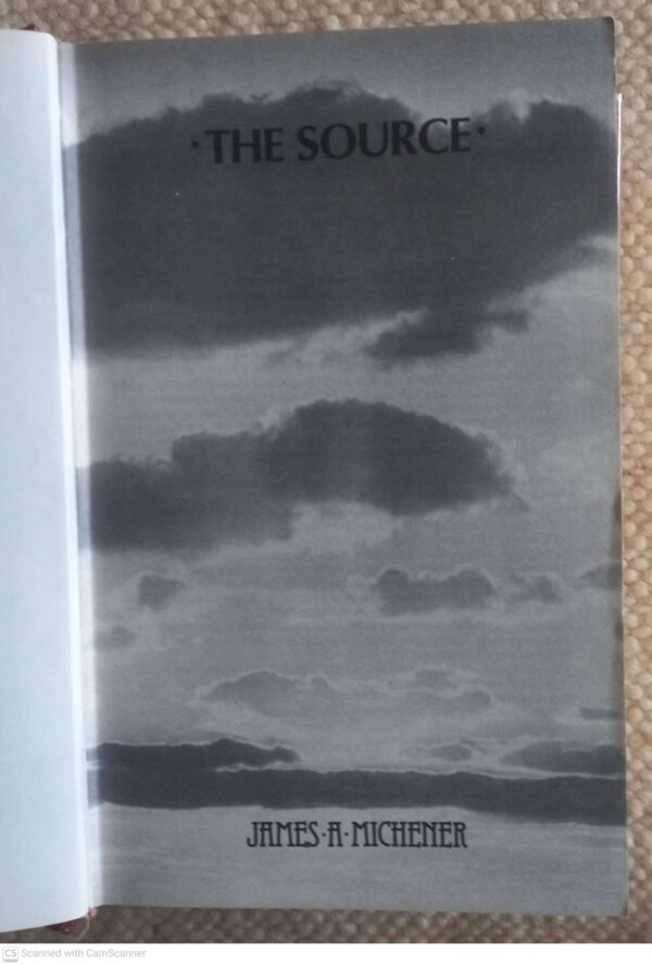 James Michener Omnibus 6 James Michener Omnibus: The Source | The Bridges At Toko-Ri | Caravans | Sayonara secondhand book