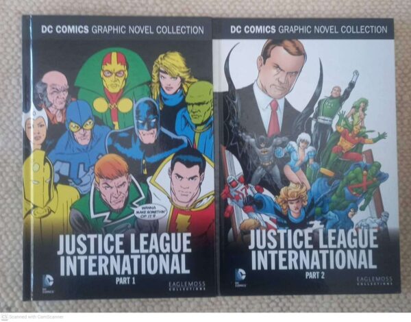 Justice League International, Part 1 & 2 (DC Comics Graphic Novel Collection, Vol. 70 & 77) secondhand book