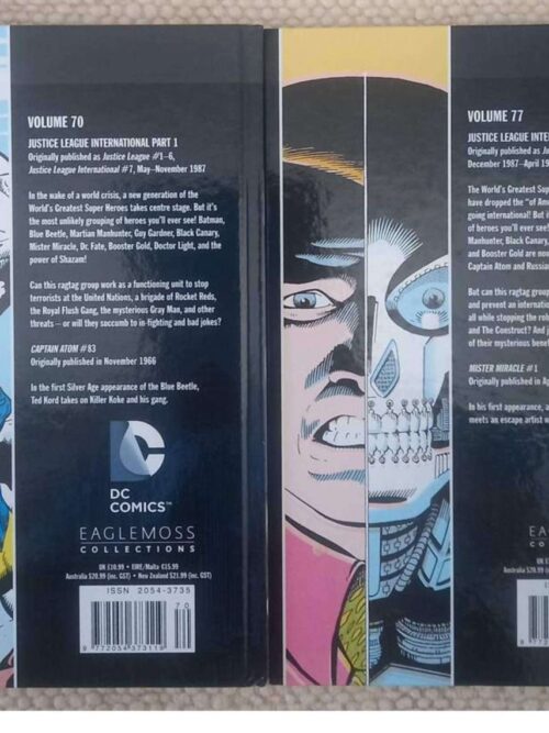 Justice League International, Part 1 & 2 (DC Comics Graphic Novel Collection, Vol. 70 & 77) secondhand book
