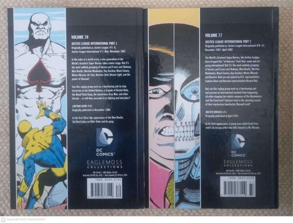 Justice League International, Part 1 & 2 (DC Comics Graphic Novel Collection, Vol. 70 & 77) secondhand book