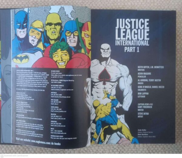 Justice League International, Part 1 & 2 (DC Comics Graphic Novel Collection, Vol. 70 & 77) secondhand book