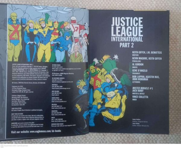 Justice League International, Part 1 & 2 (DC Comics Graphic Novel Collection, Vol. 70 & 77) secondhand book