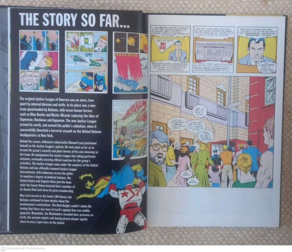Justice League International, Part 1 & 2 (DC Comics Graphic Novel Collection, Vol. 70 & 77) secondhand book