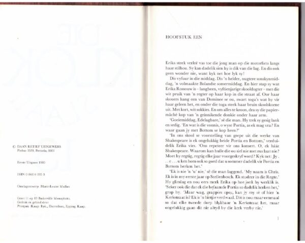 Die Klok Slaan 13 — Toek Blignaut secondhand book