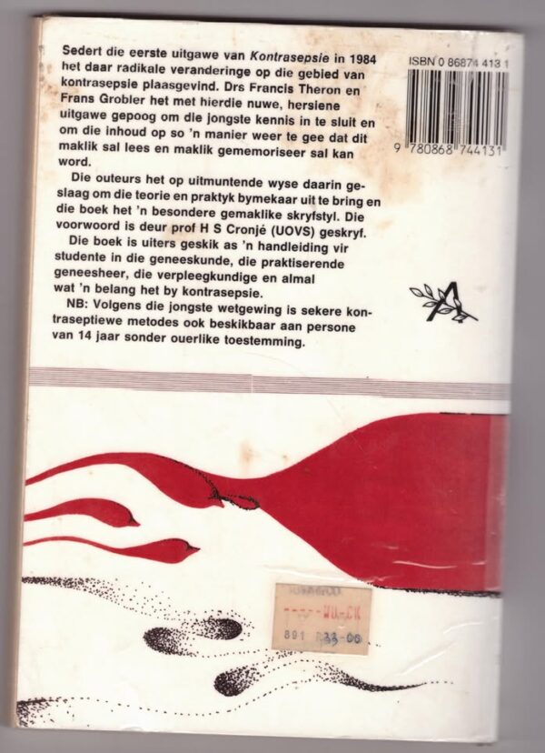 Kontrasepsie2 Kontrasepsie: Teorie En Praktyk — F. Theron, C.J.F. Grobler secondhand book