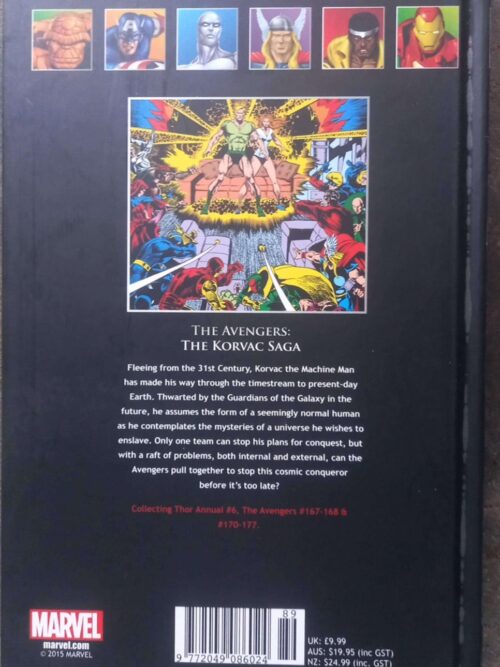 The Avengers: The Korvac Saga (Marvel Ultimate Graphic Novels Collection, Vol. XXXIX) secondhand book