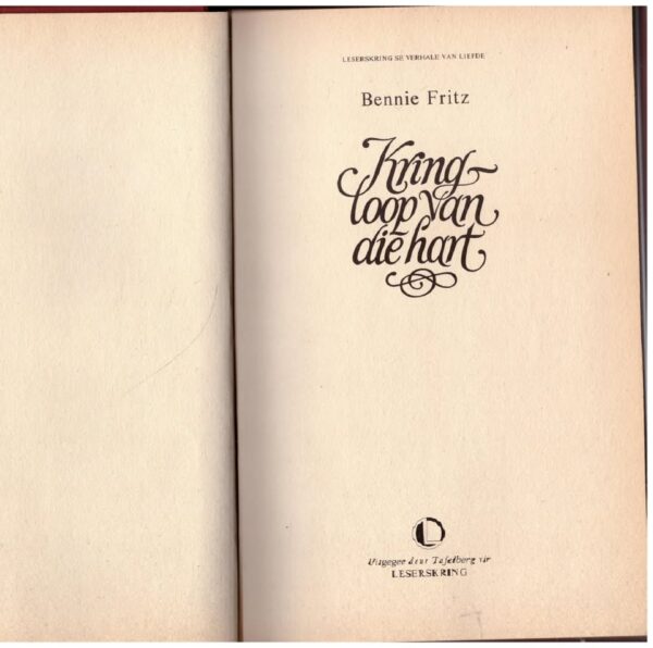 Kringloop Van Die Hart — Bennie Fritz secondhand book