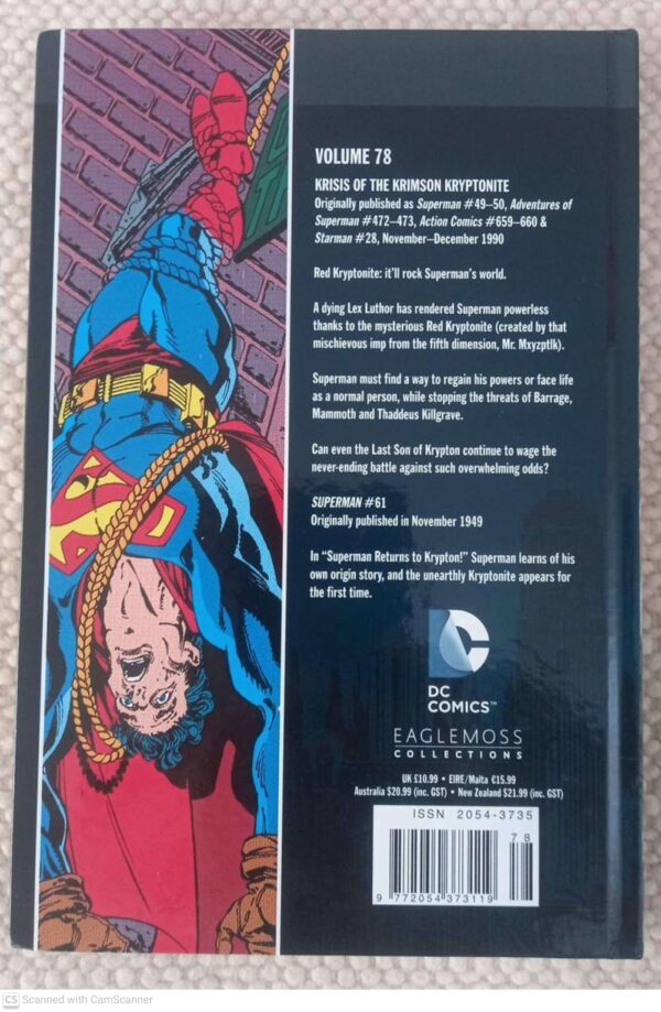 Superman: Krisis Of The Krimson Kryptonite (DC Comics Graphic Novel Collection, Vol. 78) secondhand book