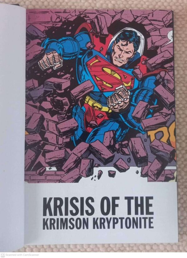 Superman: Krisis Of The Krimson Kryptonite (DC Comics Graphic Novel Collection, Vol. 78) secondhand book