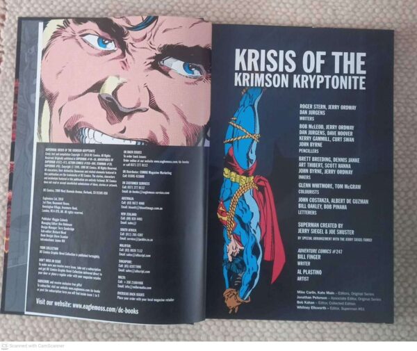 Superman: Krisis Of The Krimson Kryptonite (DC Comics Graphic Novel Collection, Vol. 78) secondhand book