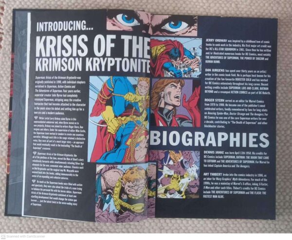 Superman: Krisis Of The Krimson Kryptonite (DC Comics Graphic Novel Collection, Vol. 78) secondhand book