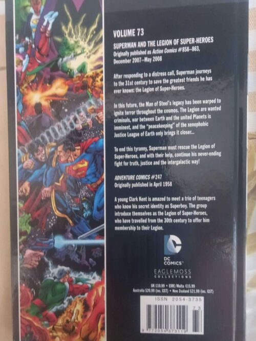 Superman And The Legion Of Super-Heroes (DC Comics Graphic Novel Collection, Vol. 73 secondhand book