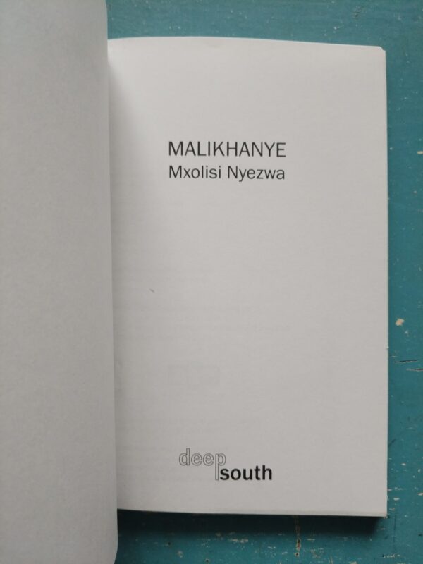 Malikhanye – Mxolisi Nyezwa secondhand book