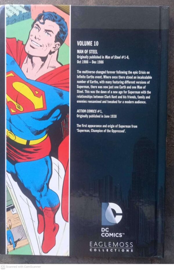 Superman: Man Of Steel (DC Comics Graphic Novel Collection, Vol. 10) secondhand book