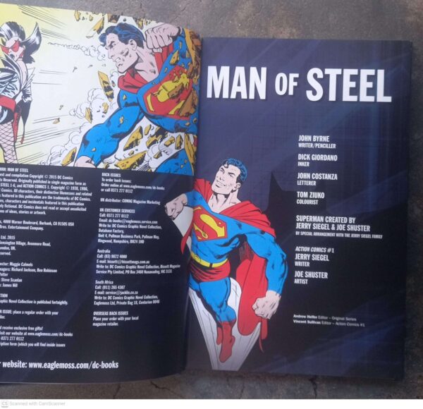 Superman: Man Of Steel (DC Comics Graphic Novel Collection, Vol. 10) secondhand book