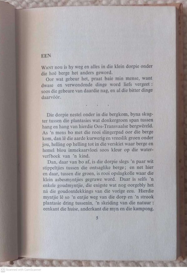 Die Meul Teen Die Hang: ‘n Novelle – André P. Brink secondhand book