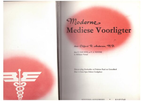 Moderne Mediese Voorligter — Clifford R. Anderson secondhand book