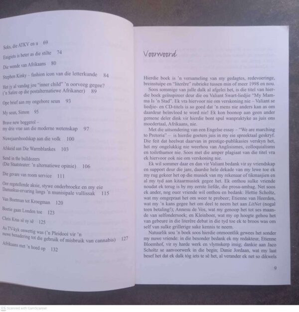 My Mamma Is ‘n Taal — Koos A. Kombuis secondhand book