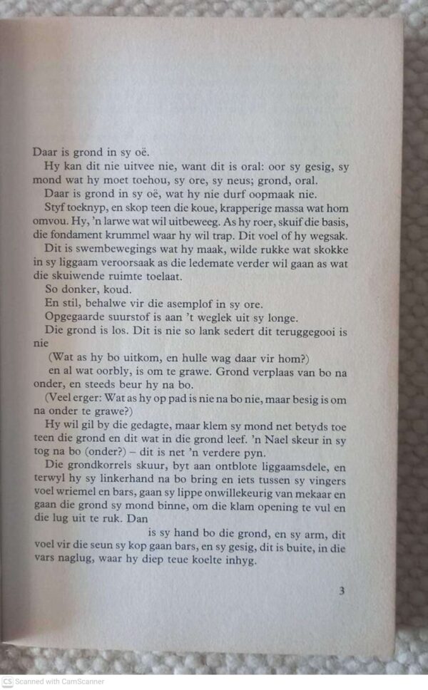 Die Nag Het Net Een Oog – François Bloemhof secondhand book