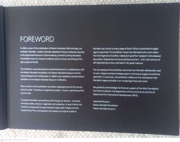 Nelson Mandela4 Nelson Mandela: From Prisoner To President — Apartheid Museum Exhibition secondhand book