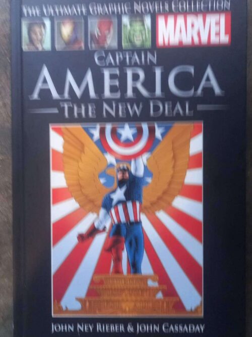 Captain America: The New Deal (Marvel Ultimate Graphic Novels Collection, Vol. 67) secondhand book